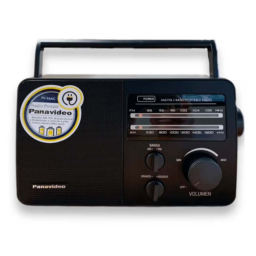 Radio portátil Panavideo PV-96 AC